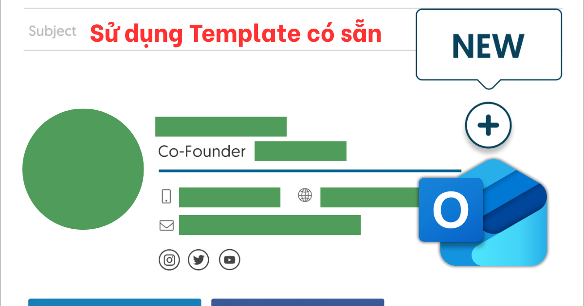 Chữ ký trong Outlook