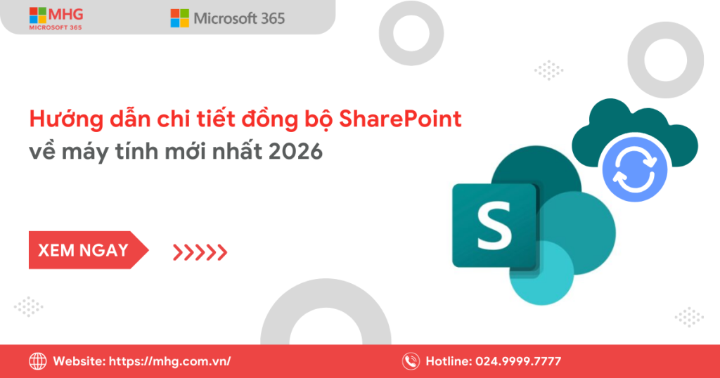 Đồng bộ Sharepoint về máy tính