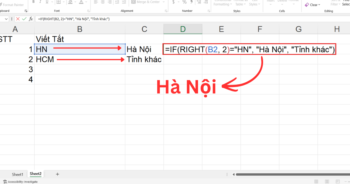 Hàm Right trong excel là gì Hàm Right trong excel là gì