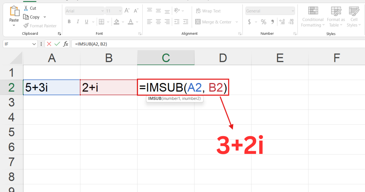 Hàm trừ Excel Hàm trừ Excel