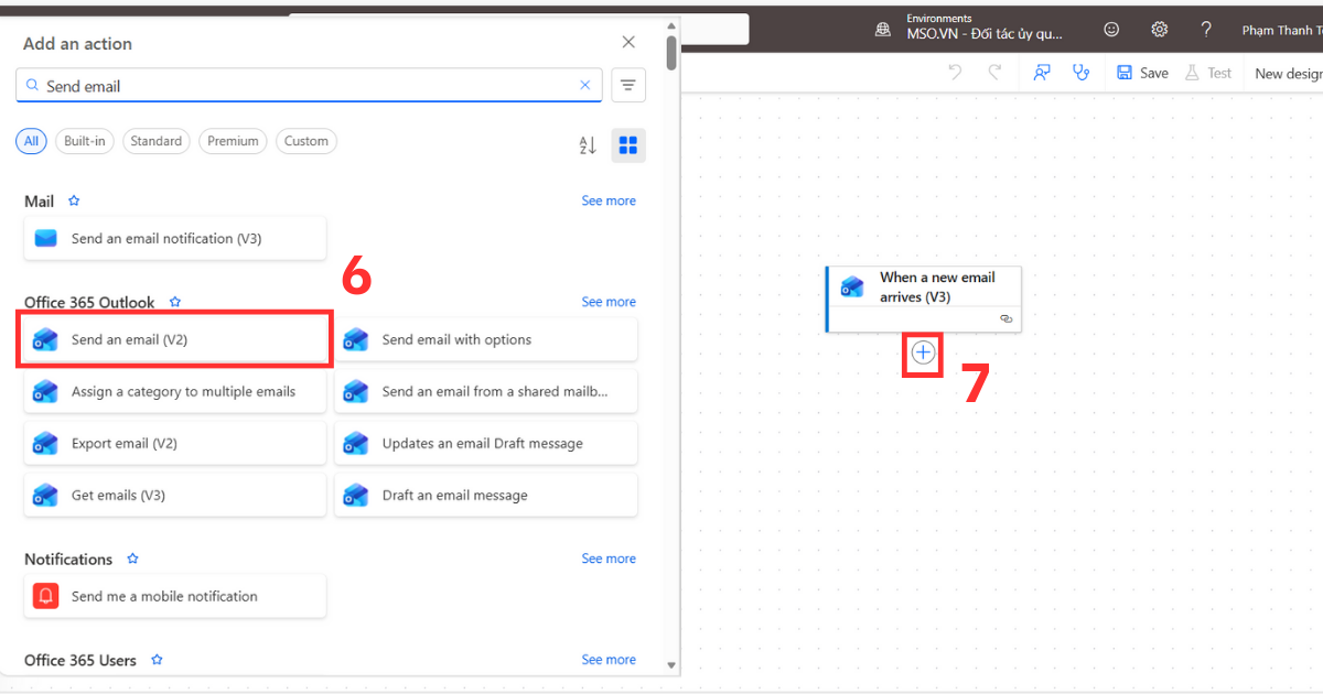 Tạo email tự động
