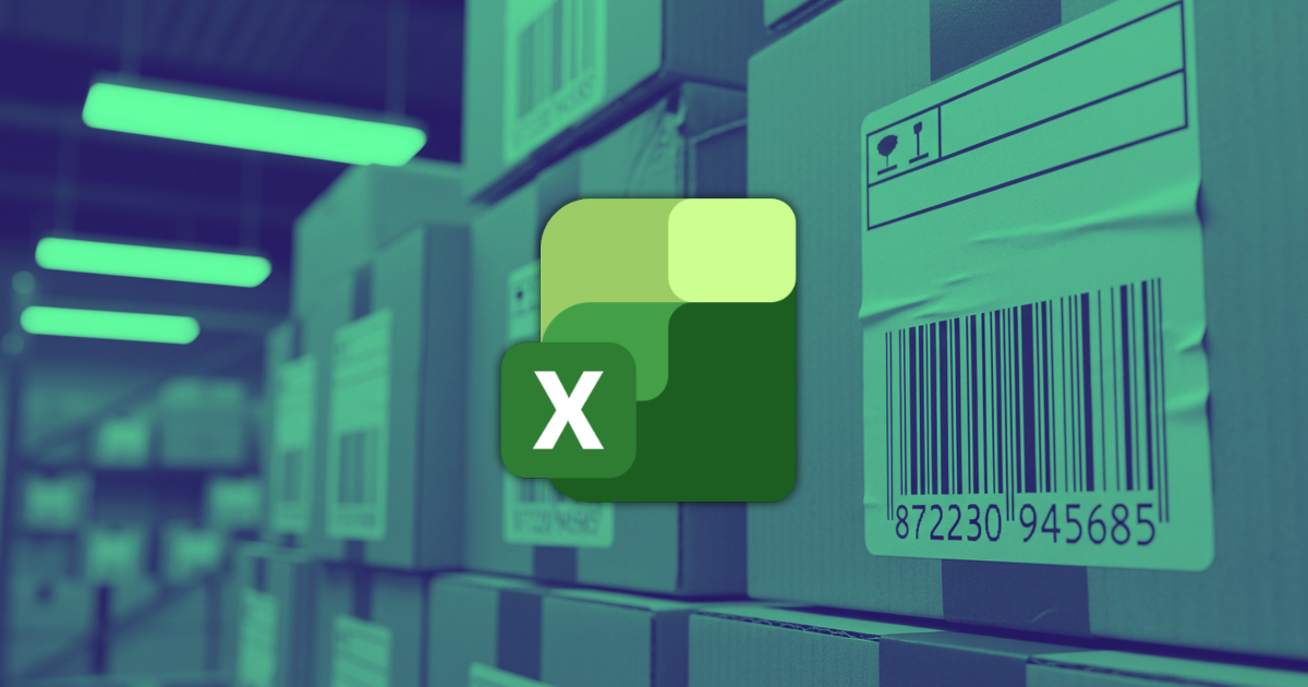 Tạo mã vạch trong Excel