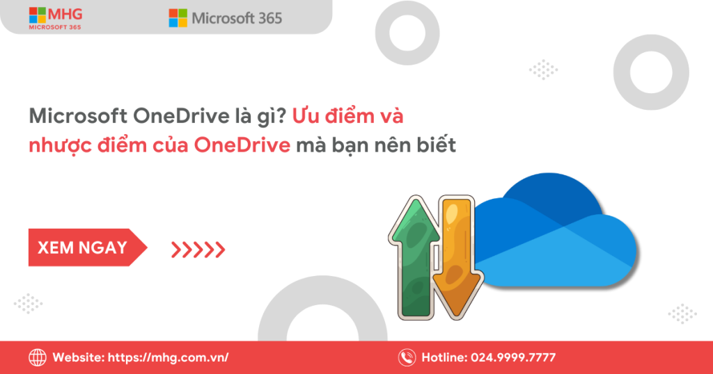 Ưu điểm và nhược điểm của OneDrive