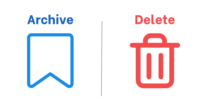 Phân biệt chi tiết giữa Archive và Delete trong Outlook