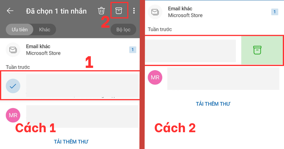 Archive mail Outlook là gì?