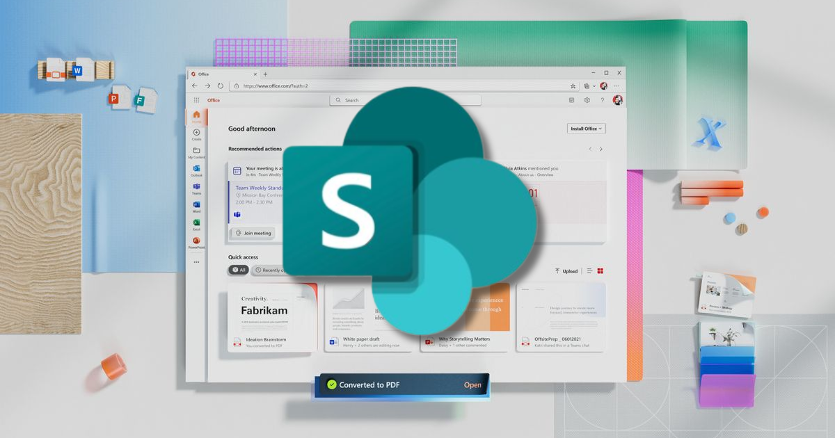 Cách tải file trên Sharepoint