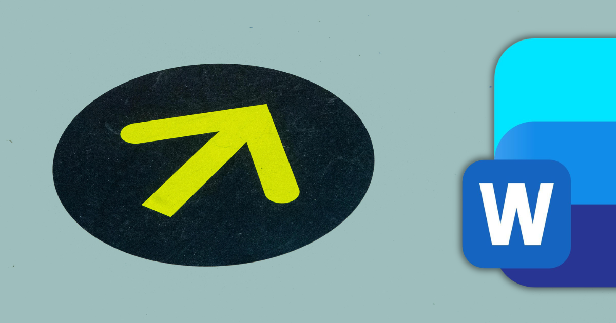 Cách vẽ mũi tên trong Word