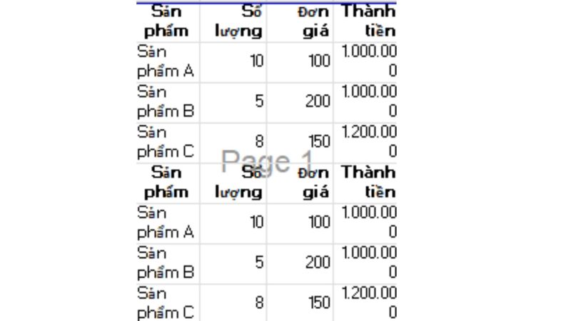 Xóa trang trắng bằng Page Break Preview