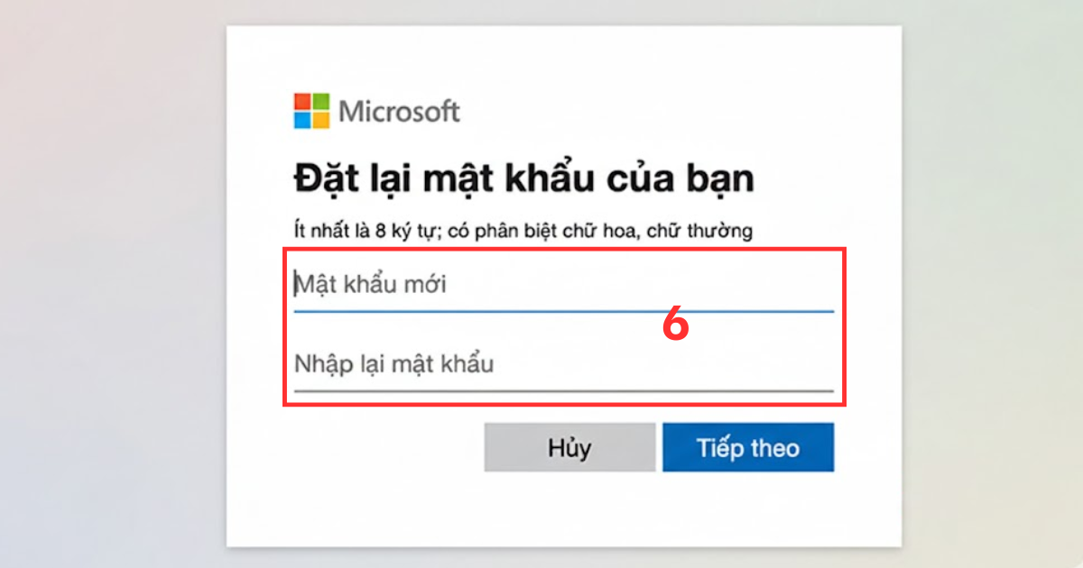 Đổi mật khẩu Gmail trên Outlook