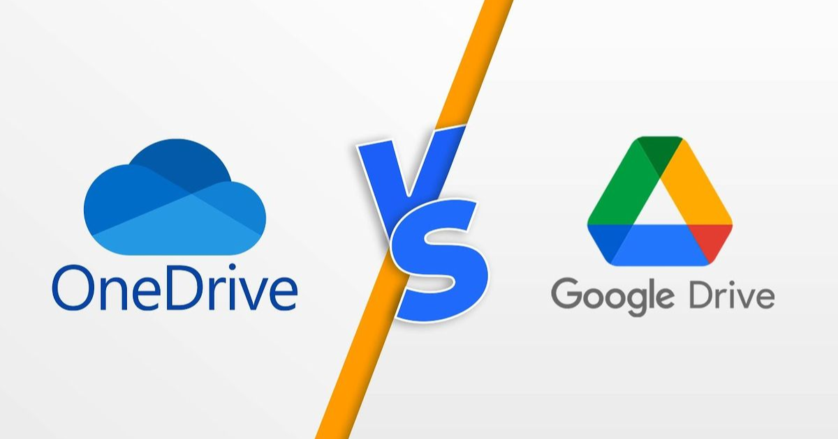 Nên dùng onedrive hay google drive