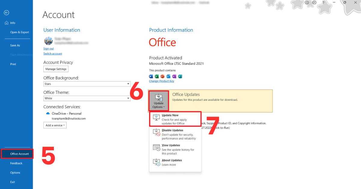 Outlook không gõ được tiếng Việt