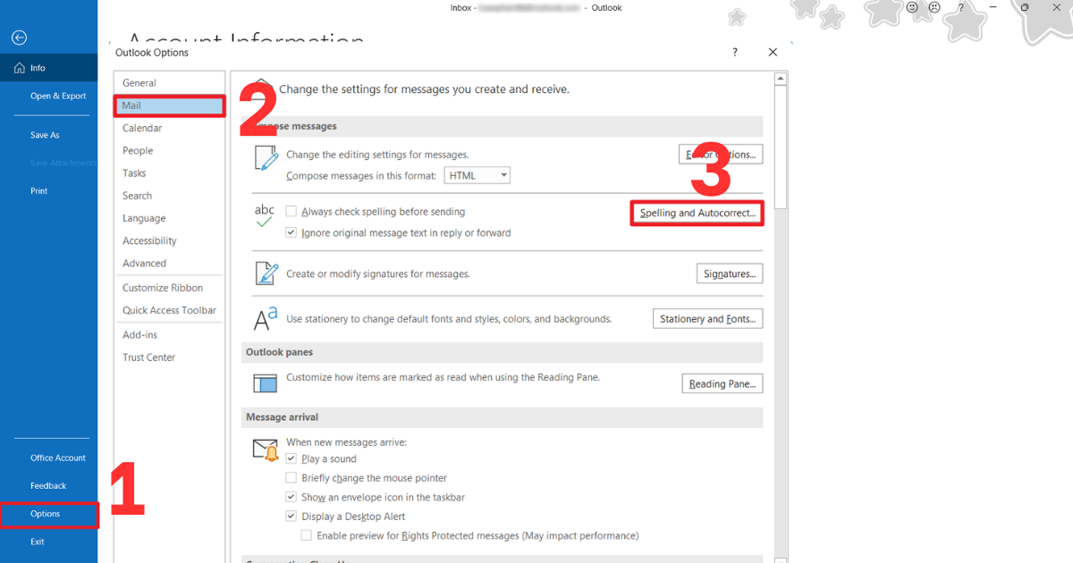 Outlook không gõ được tiếng Việt
