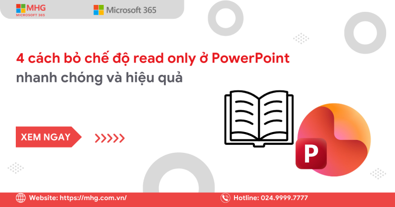 Bỏ chế độ read only ở PowerPoint