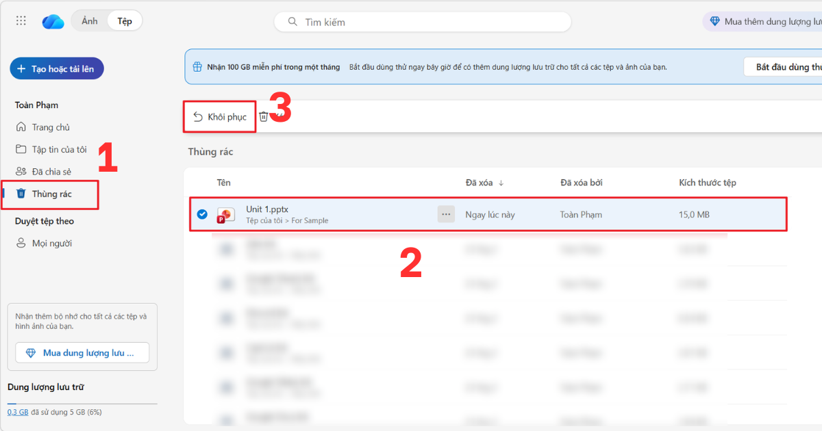 Cách khôi phục file PowerPoint chưa lưu