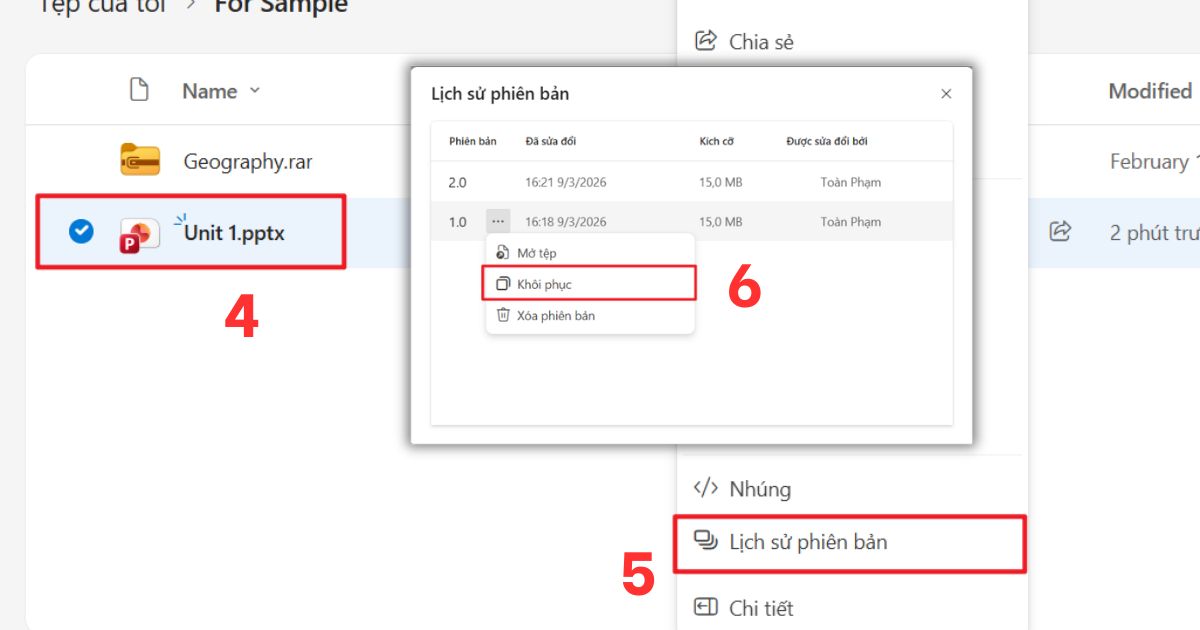 Cách khôi phục file PowerPoint chưa lưu