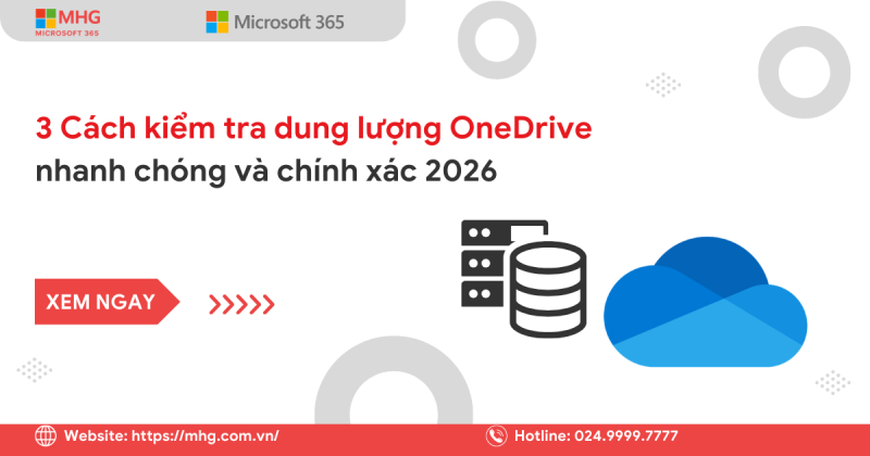 Cách kiểm tra dung lượng onedrive