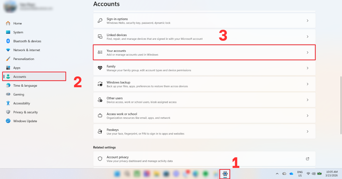 Cách thoát tài khoản onedrive trên máy tính Cách thoát tài khoản onedrive trên máy tính