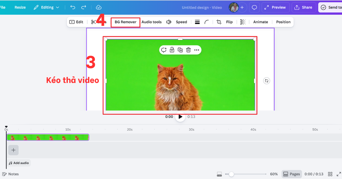 Cách xóa nền video trong PowerPoint