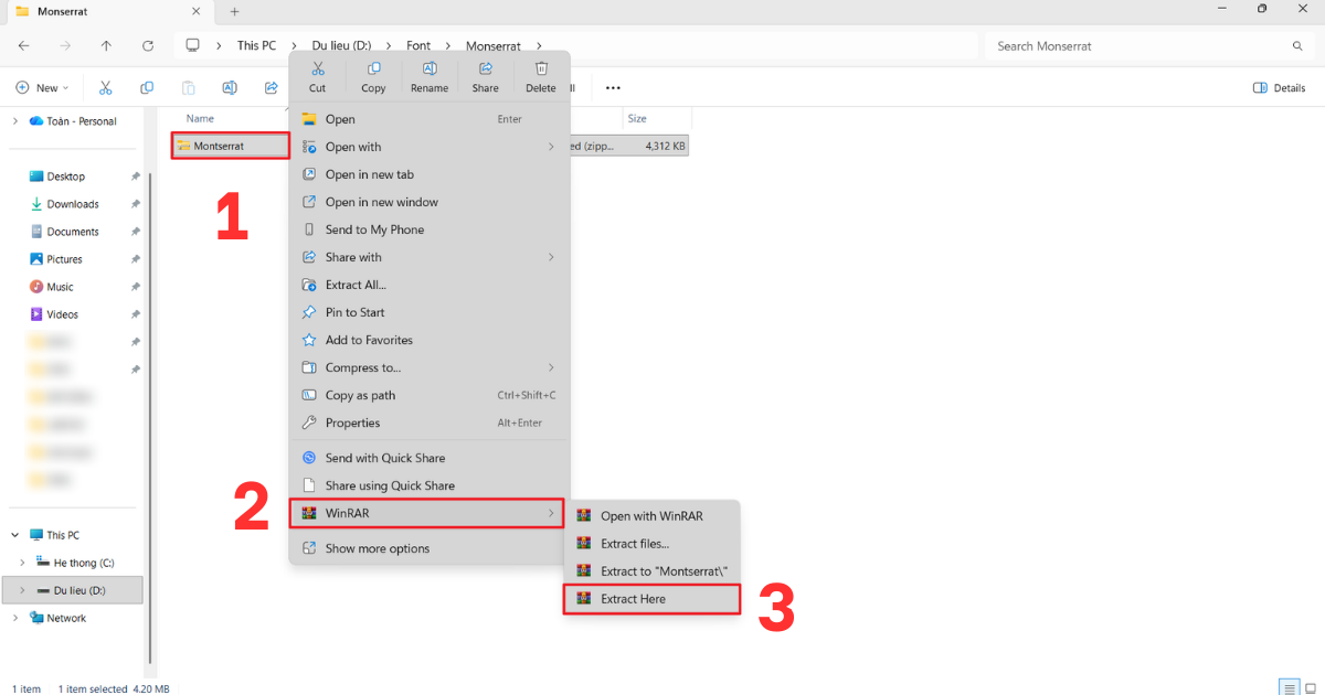 Font chữ đẹp cho PowerPoint