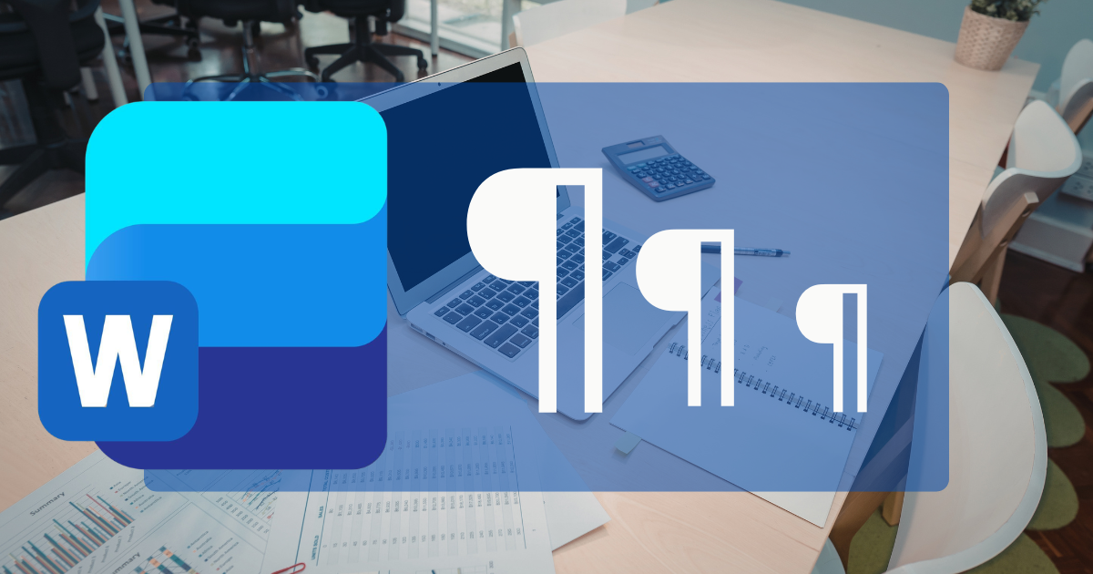Tắt chữ p ngược trong word