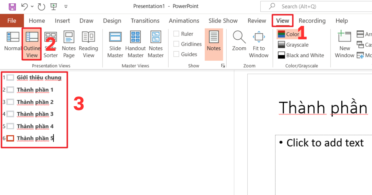 Slide PowerPoint là gì