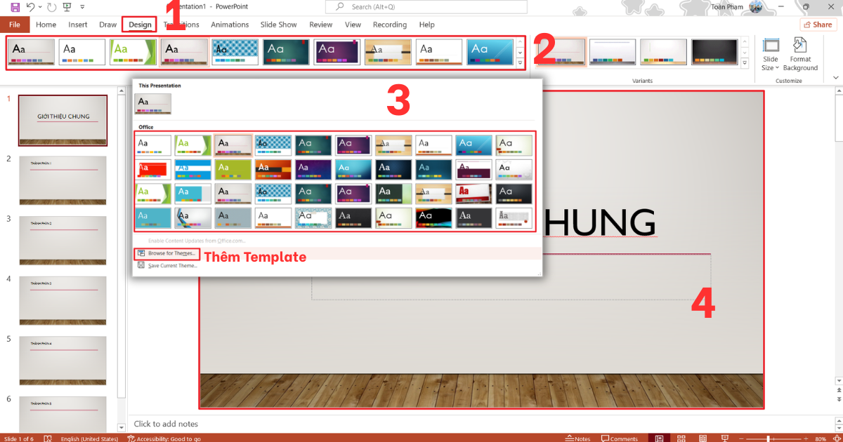 Slide PowerPoint là gì