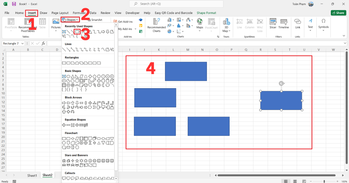 Biểu đồ nhân lực trong Excel Biểu đồ nhân lực trong Excel