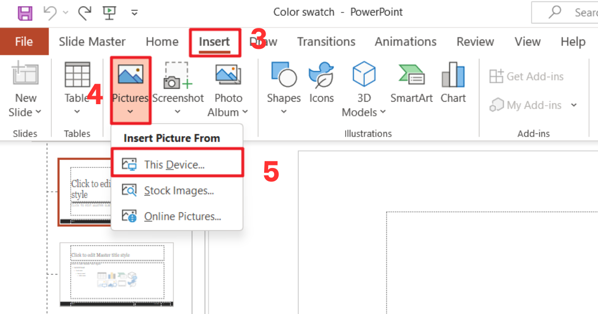 Cách chèn logo vào PowerPoint Cách chèn logo vào PowerPoint