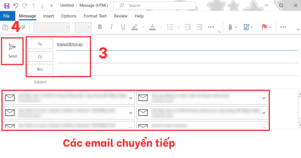 cách chuyển tiếp email trong outlook cách chuyển tiếp email trong outlook