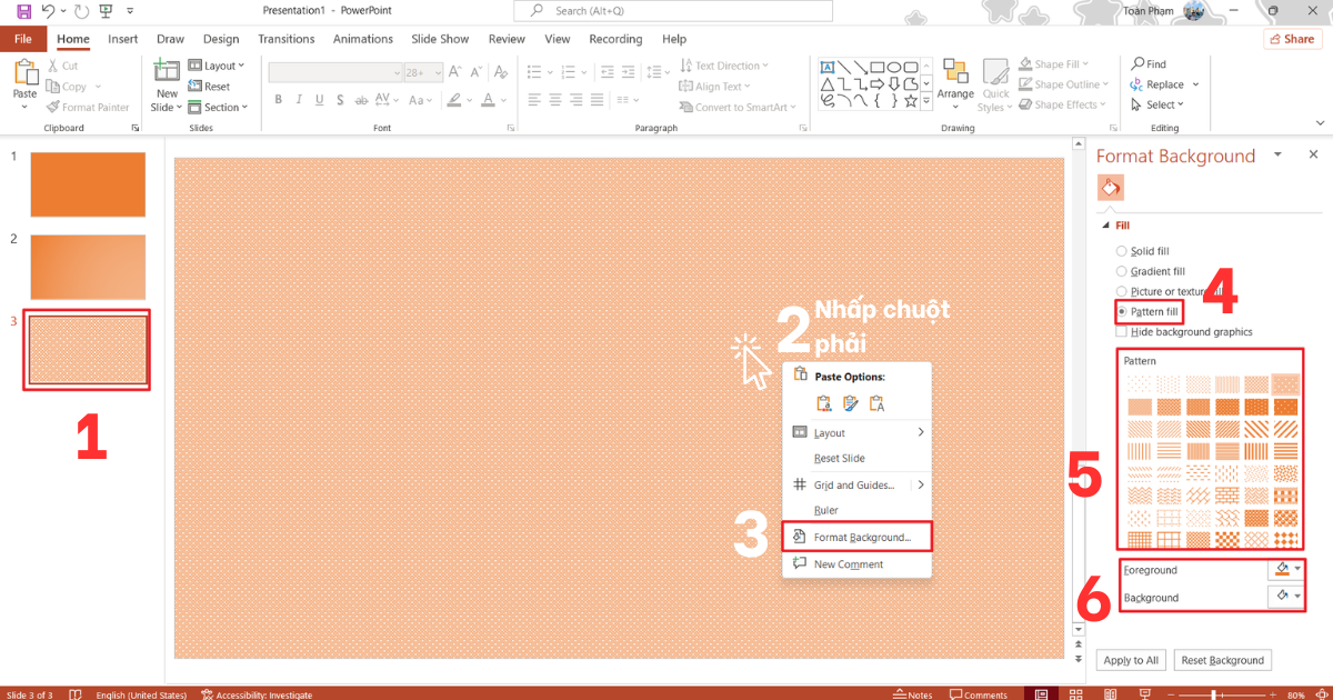 Cách làm hình nền PowerPoint Cách làm hình nền PowerPoint