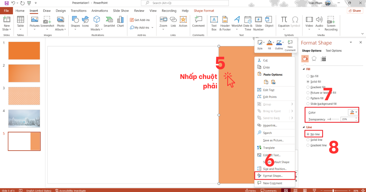 Cách làm hình nền PowerPoint Cách làm hình nền PowerPoint