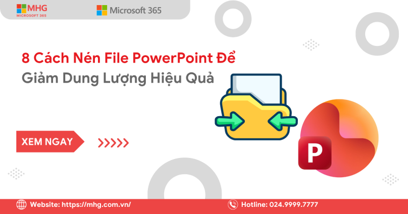 Cách nén file PowerPoint