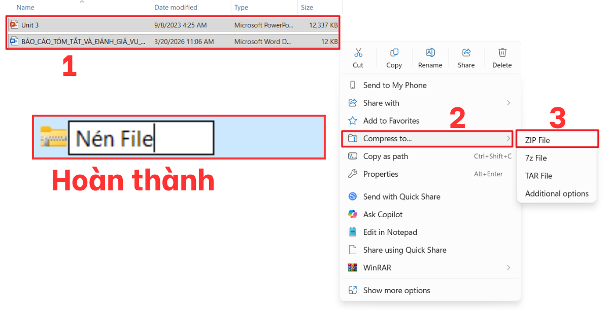 Cách nén file PowerPoint Cách nén file PowerPoint