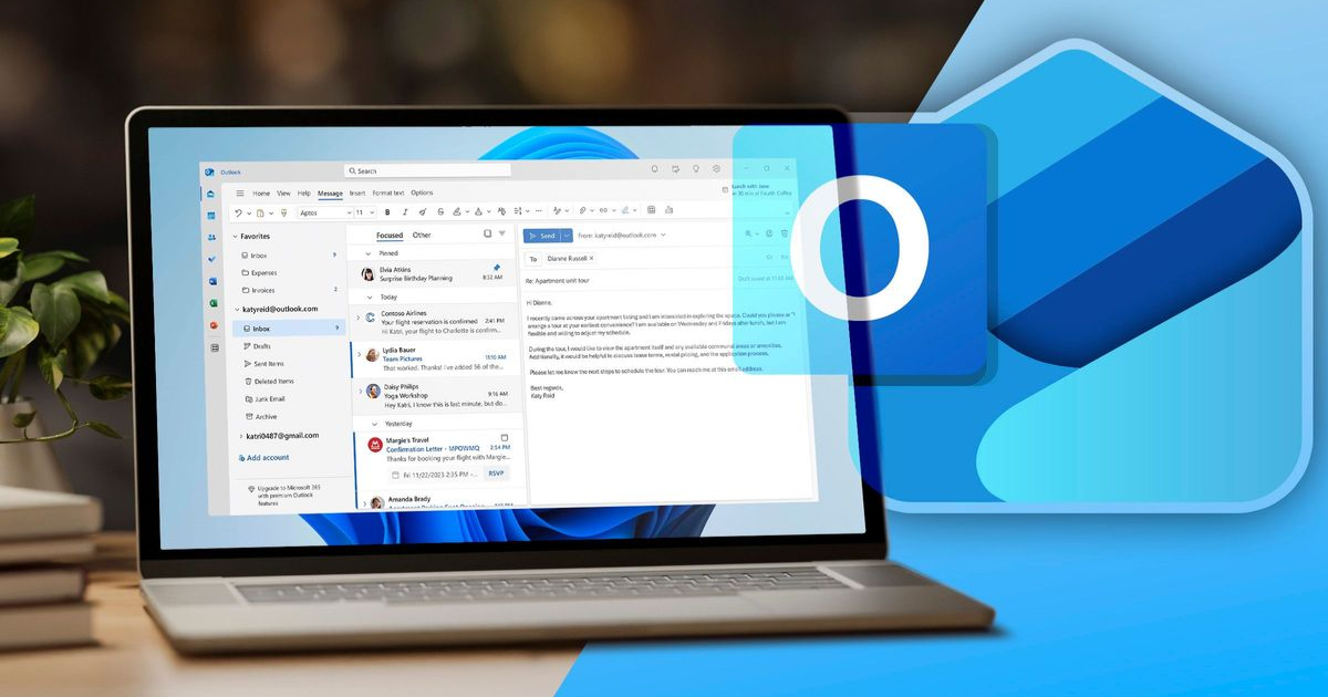 Cách tải outlook về máy tính