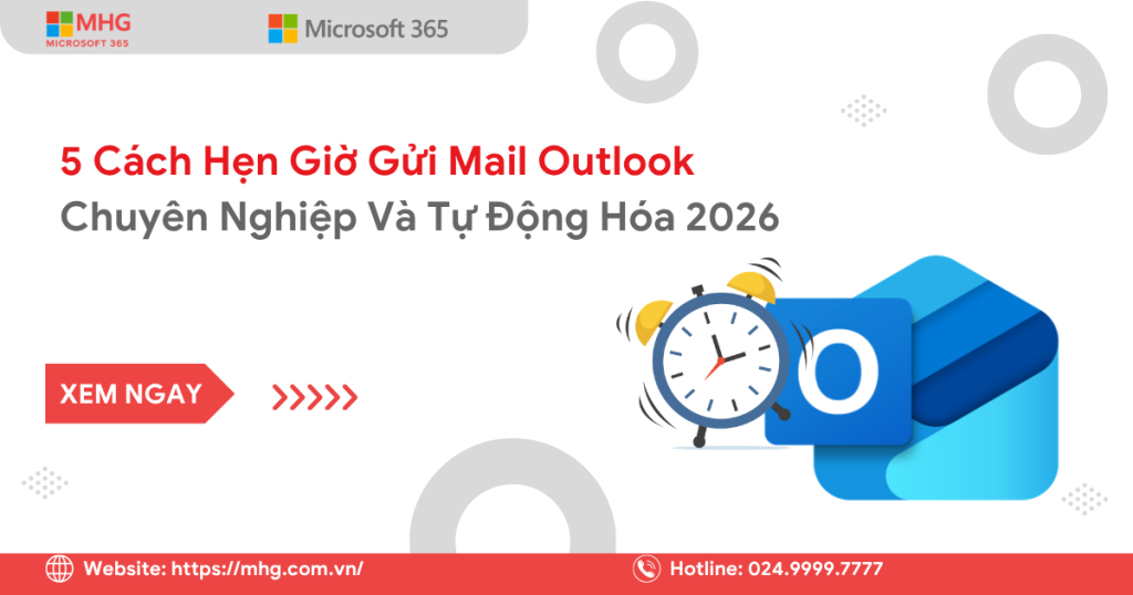 Hẹn giờ gửi mail outlook