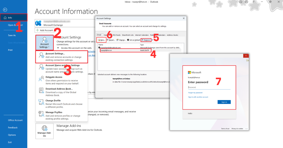 Mail bị nhân đôi trong Outlook Mail bị nhân đôi trong Outlook