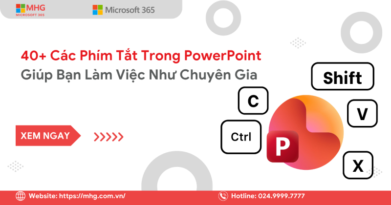 Phím tắt trong PowerPoint