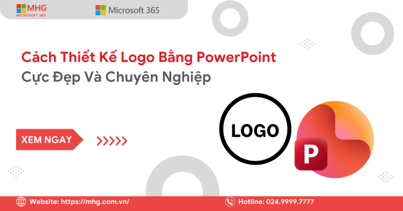 Thiết kế logo bằng PowerPoint