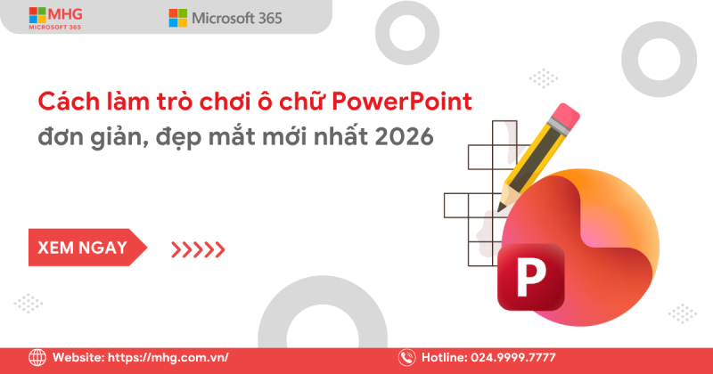 Trò chơi ô chữ PowerPoint