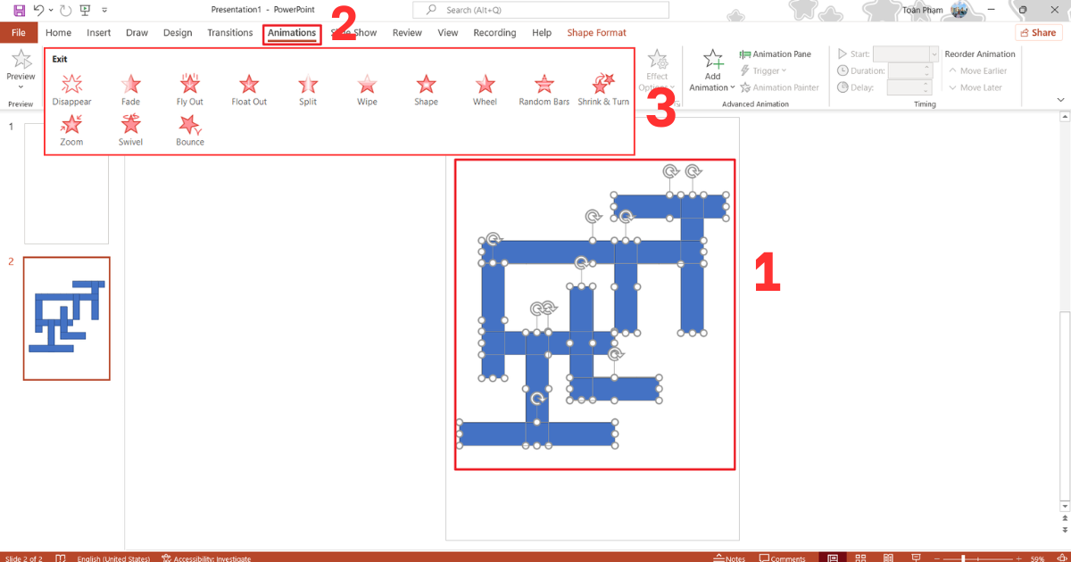 Trò chơi ô chữ PowerPoint