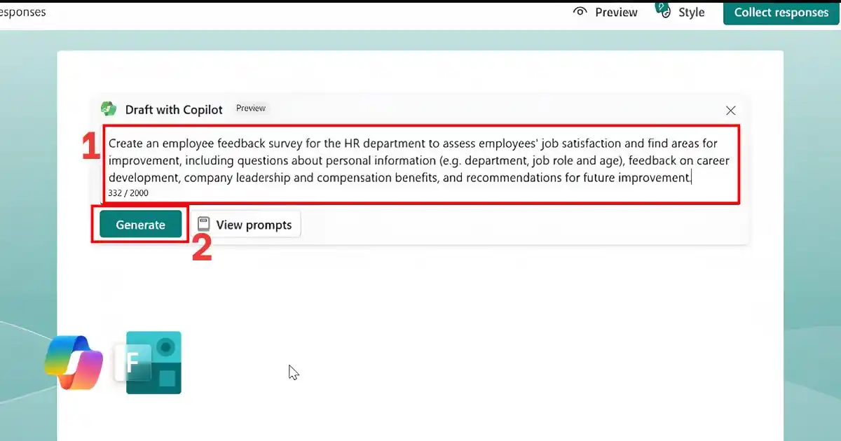 Cách sử dụng Microsoft Forms
