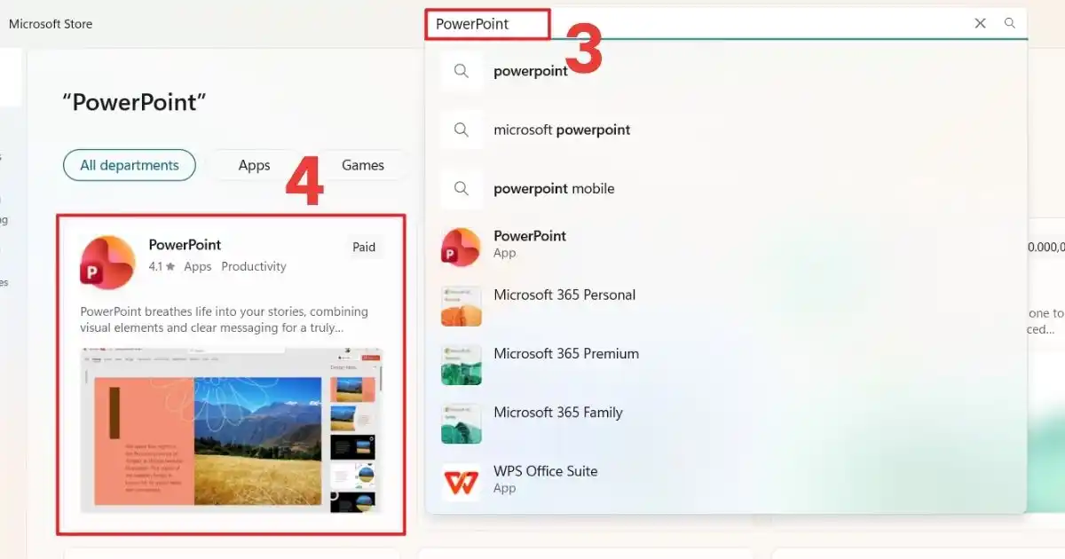 Cách tải PowerPoint trên máy tính