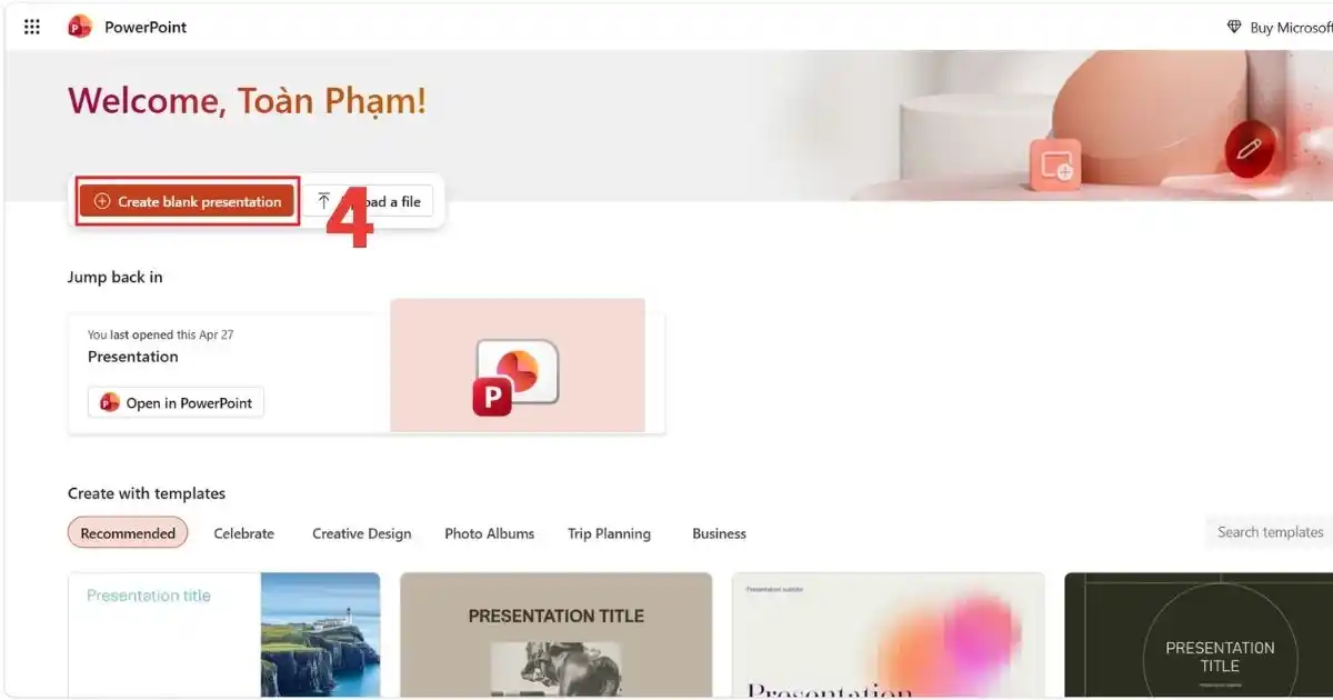 Cách tải PowerPoint trên máy tính