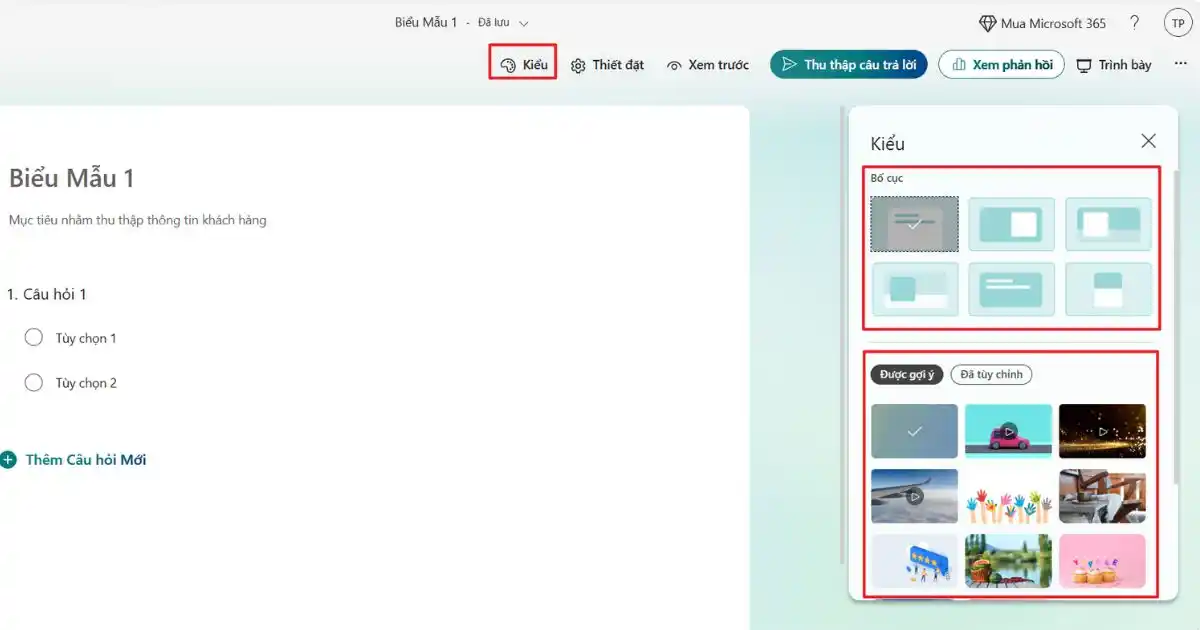 Cách tạo Microsoft Forms Cách tạo Microsoft Forms