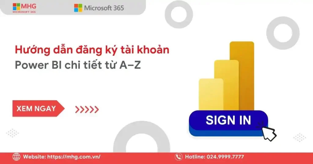 Đăng ký tài khoản Power BI