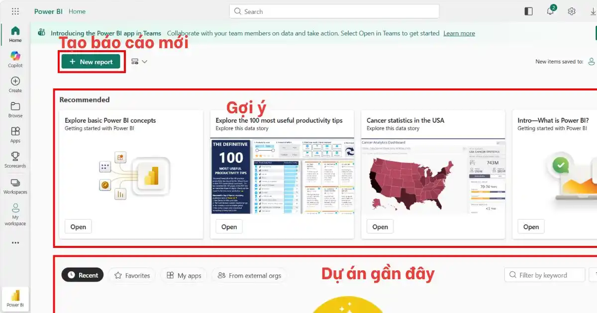 Đăng ký tài khoản Power BI