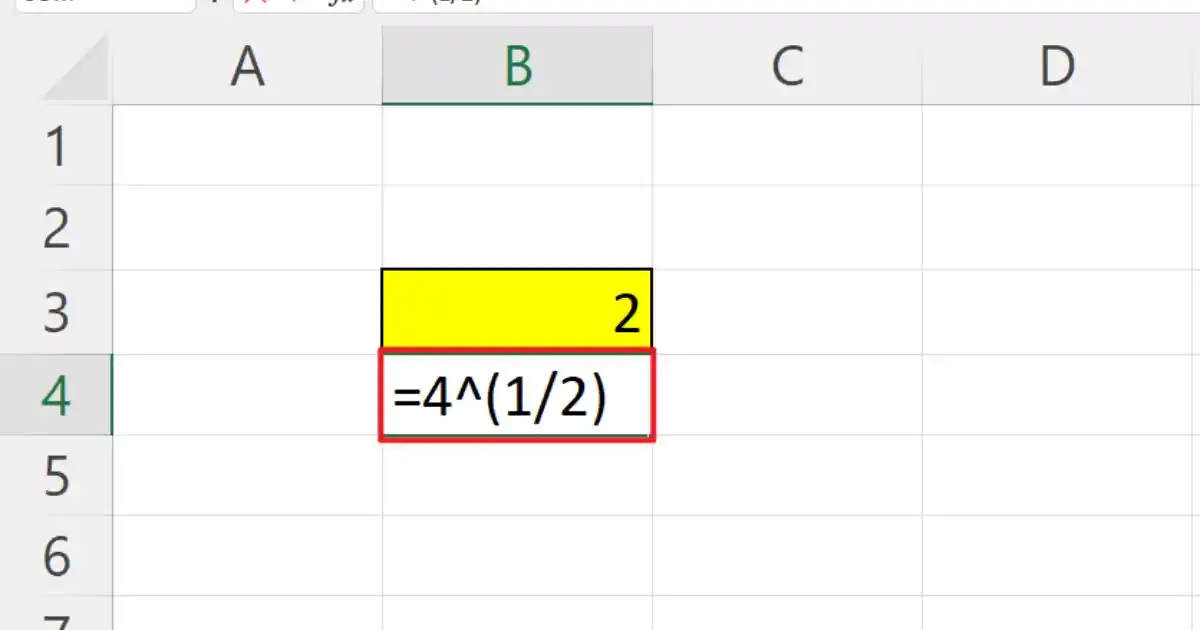 Hàm căn bậc 2 trong Excel