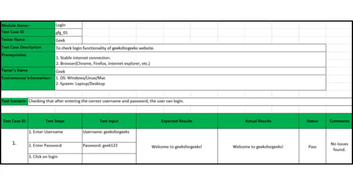 Mẫu Test Case cho form đăng ký Excel Mẫu Test Case cho form đăng ký Excel