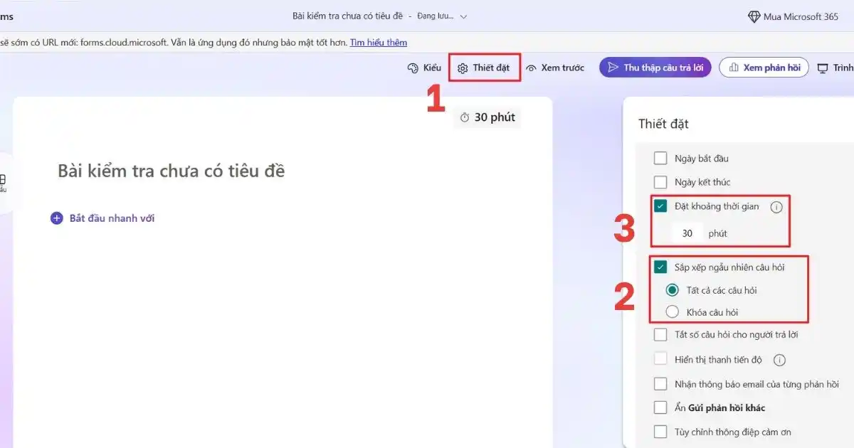 Microsoft Form có phát hiện gian lận không Microsoft Form có phát hiện gian lận không