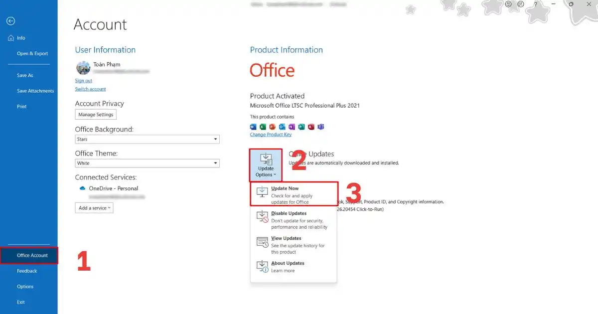 Outlook không kết nối được server